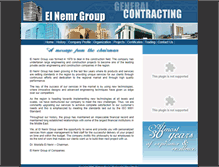 Tablet Screenshot of elnemrgroup.com